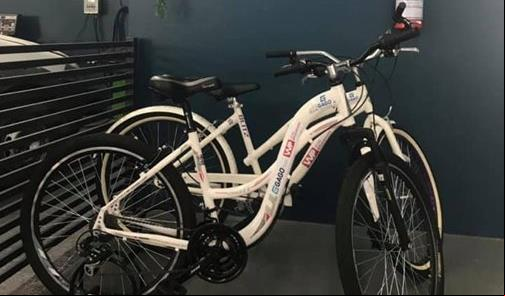 Bicicletas, à disposição dos clientes em Santa Ros